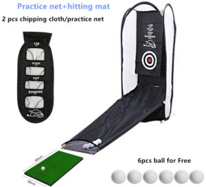 Multi Fuction Best Golf Net And Mat Backyard Golf Net With Mats W0066m