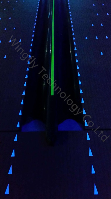 Glowing Synthetic Lane Brand New Spare Time Bowling